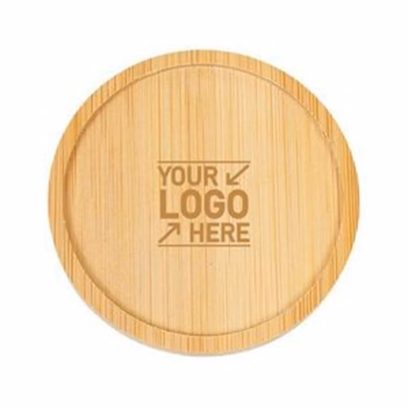 Bamboo Saucer Tray for Plants - Leakproof
