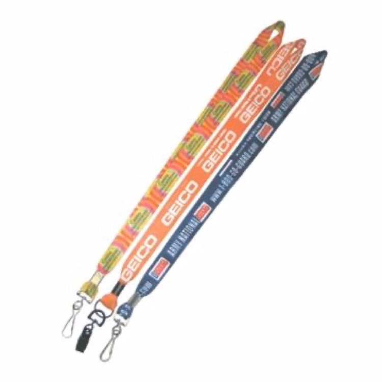 Heat Transfer 3/4" Lanyard w/ Attachment (45 Days)