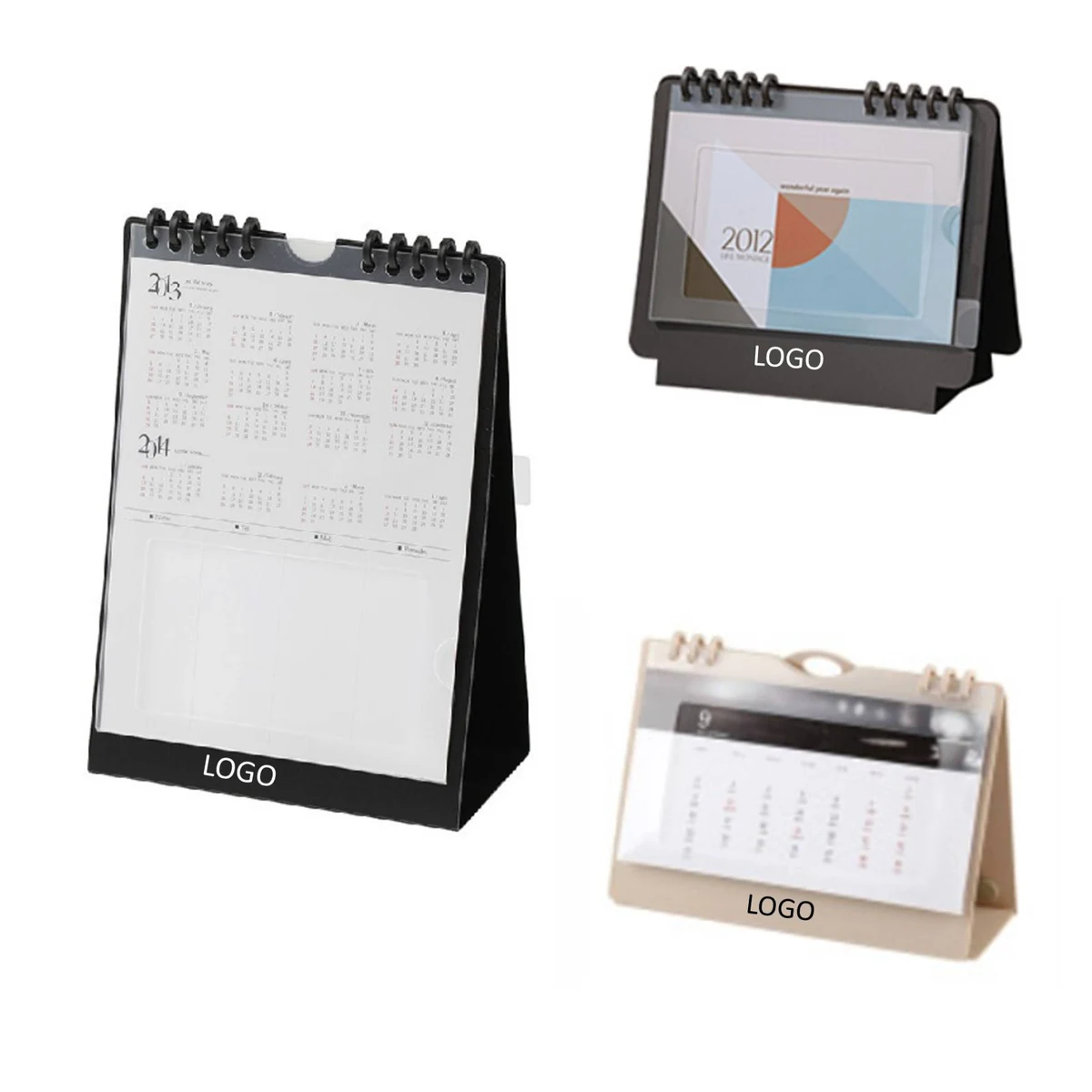 Stand Up Monthly Flip Over Desk Calendar 1