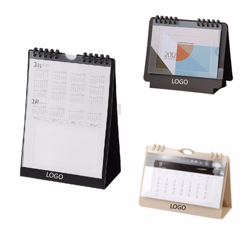 Stand Up Monthly Flip Over Desk Calendar