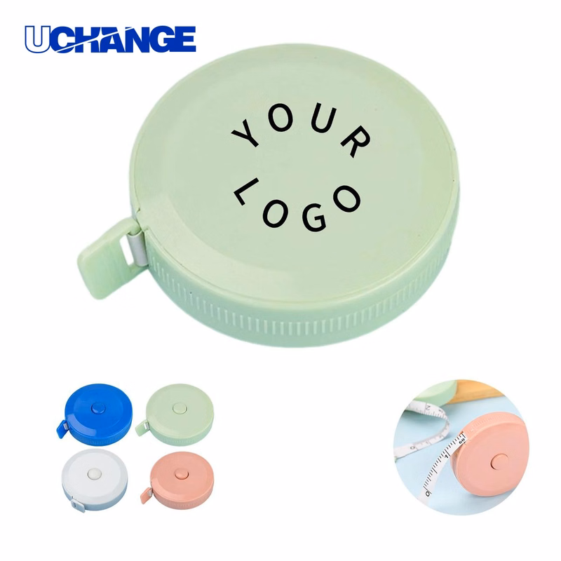 Compact Retractable Tape Measure Tool with Logo