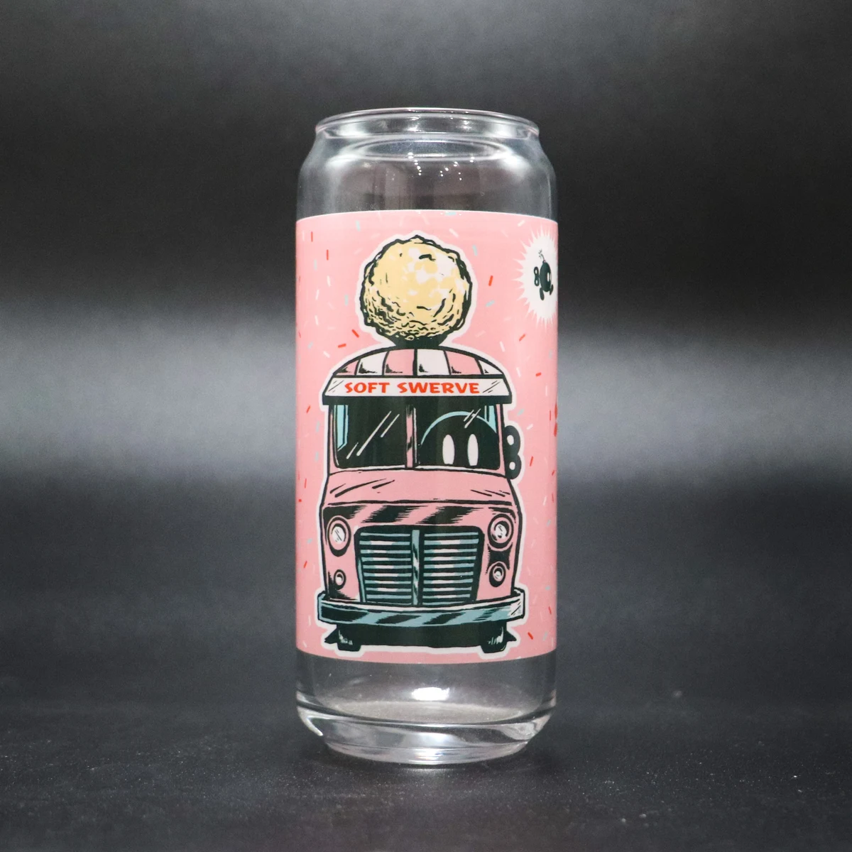16 oz. Tall Boy Can Glass - Digital Full Color Printed 1