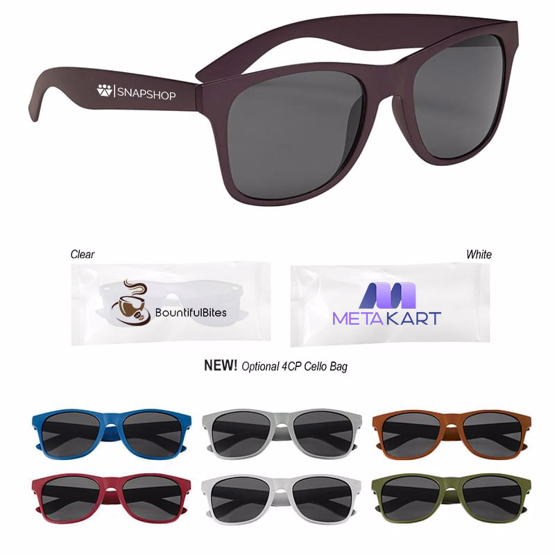 Matte Finish Malibu Sunglasses
