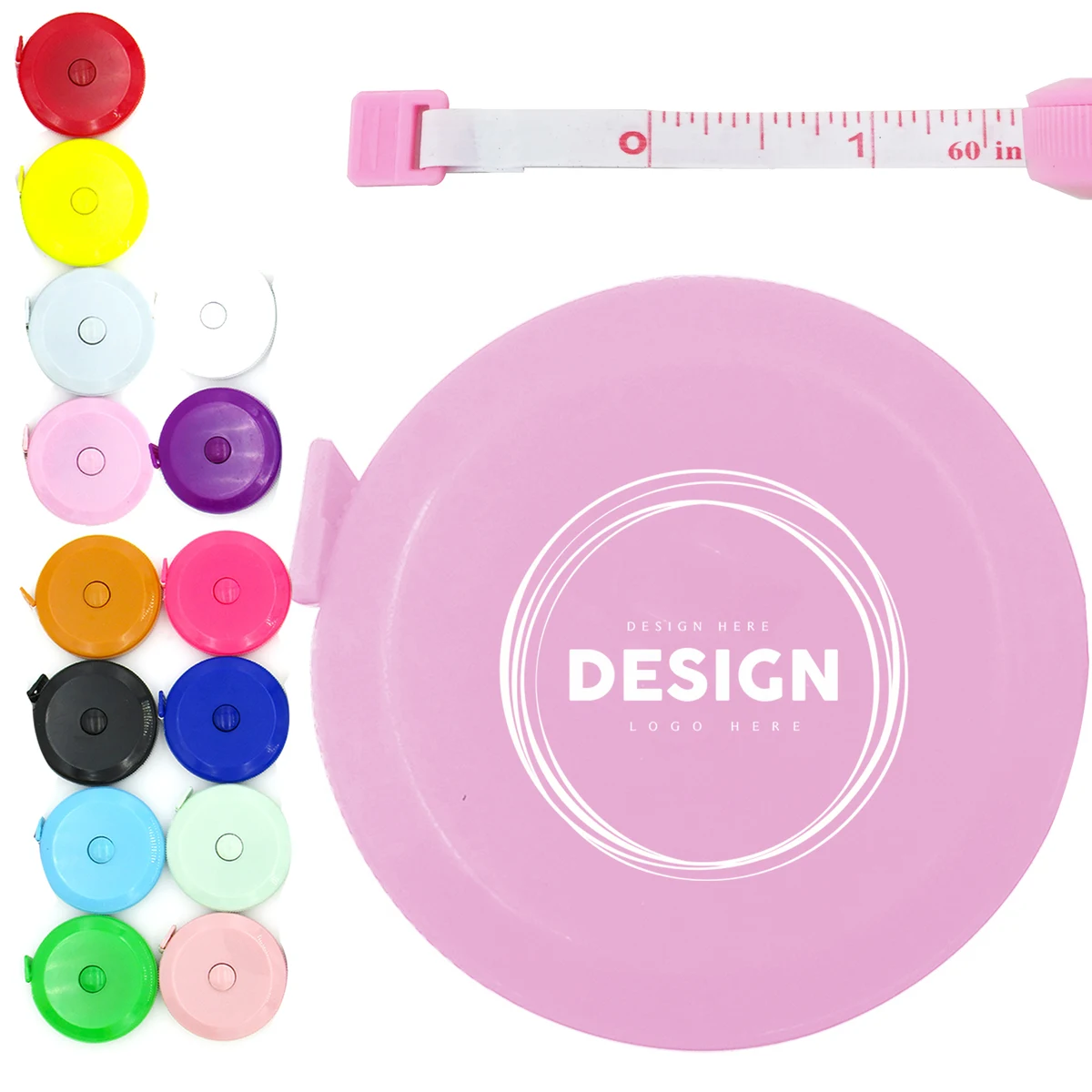 Retractable 5' Round Tape Measure 1