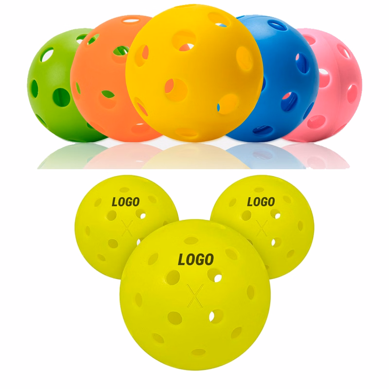 MOQ 10pcs x-40 74mm pickleballs