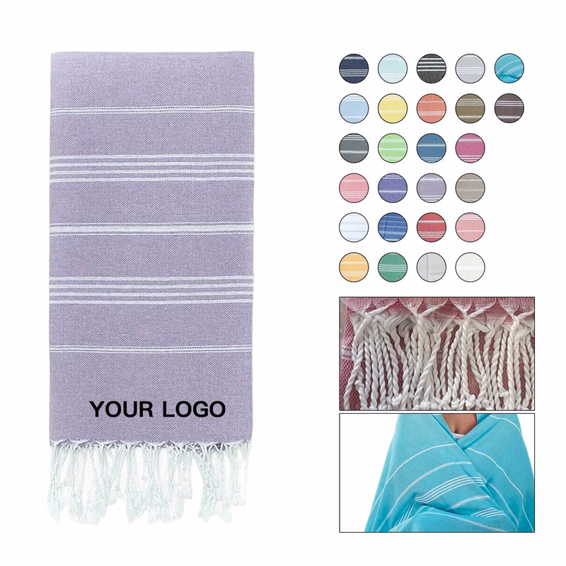 Soft Cotton Towel for Beach Pool or Outdoor Use