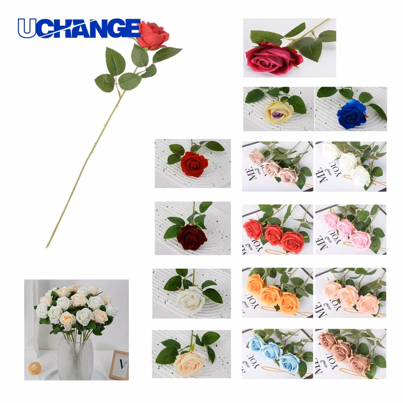 Artificial Rose Flower for Decor