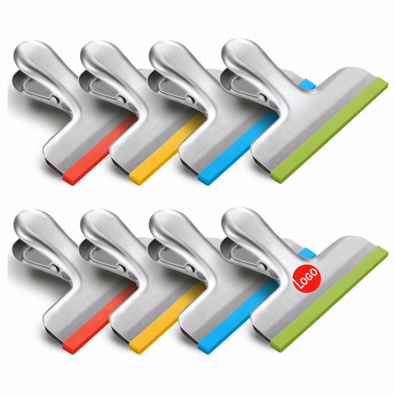MOQ 50pcs Chip Clips Covered with Silicone