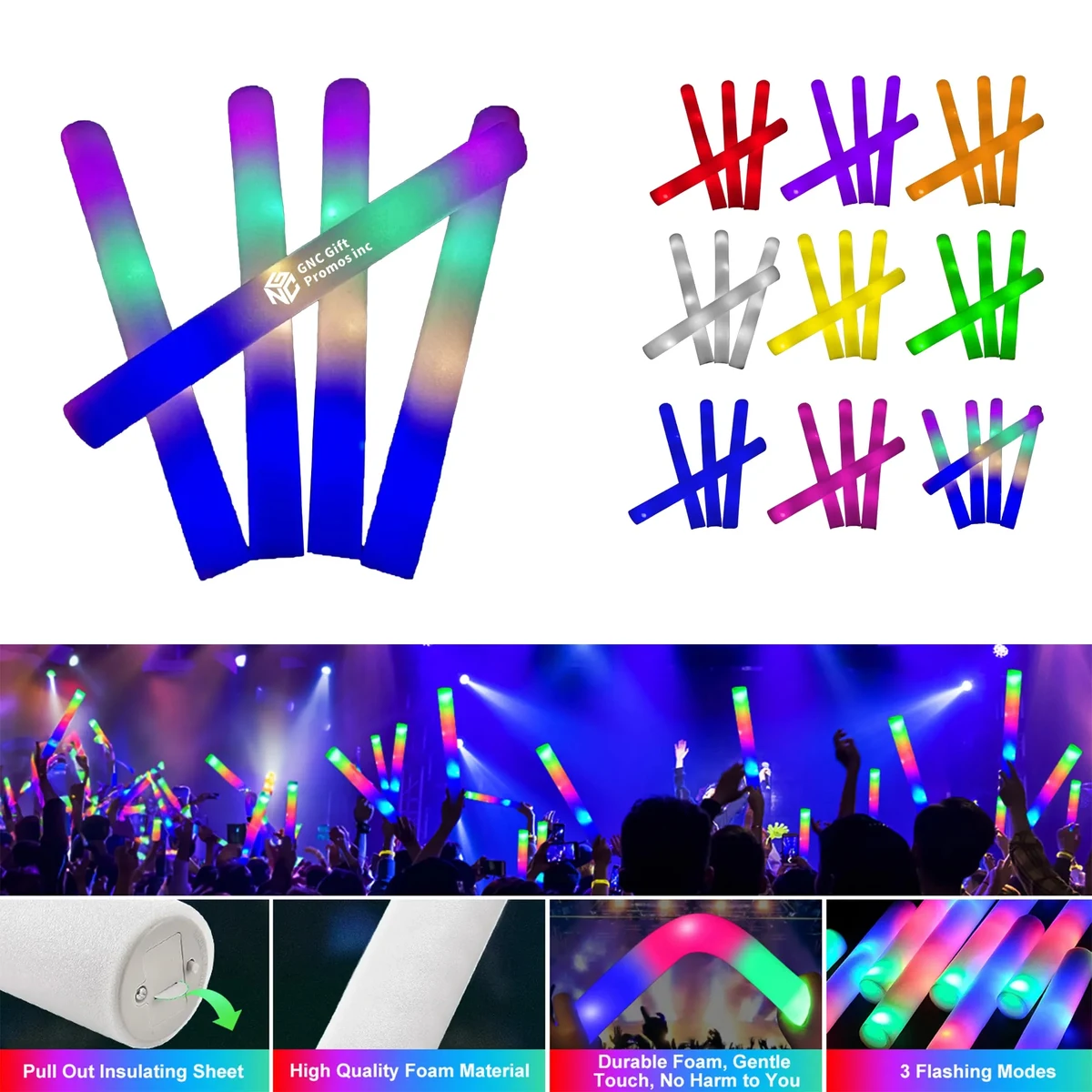 Soft Foam Glow Sticks 1
