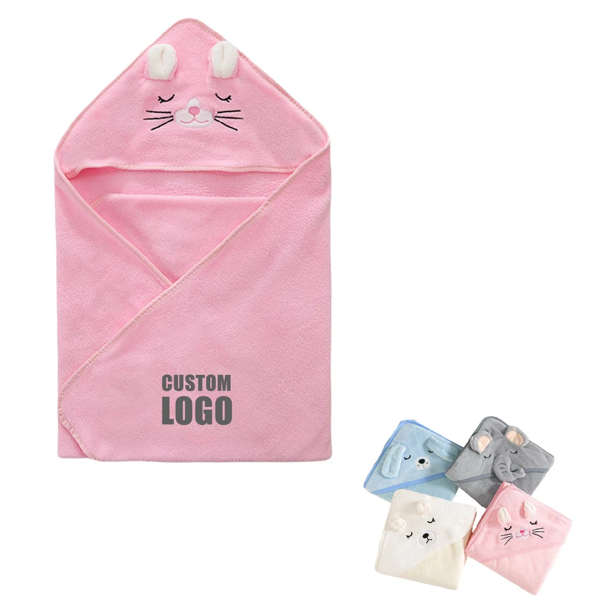 MOQ 10 pcs Anti-Kick Infant Swaddle Blanket 1