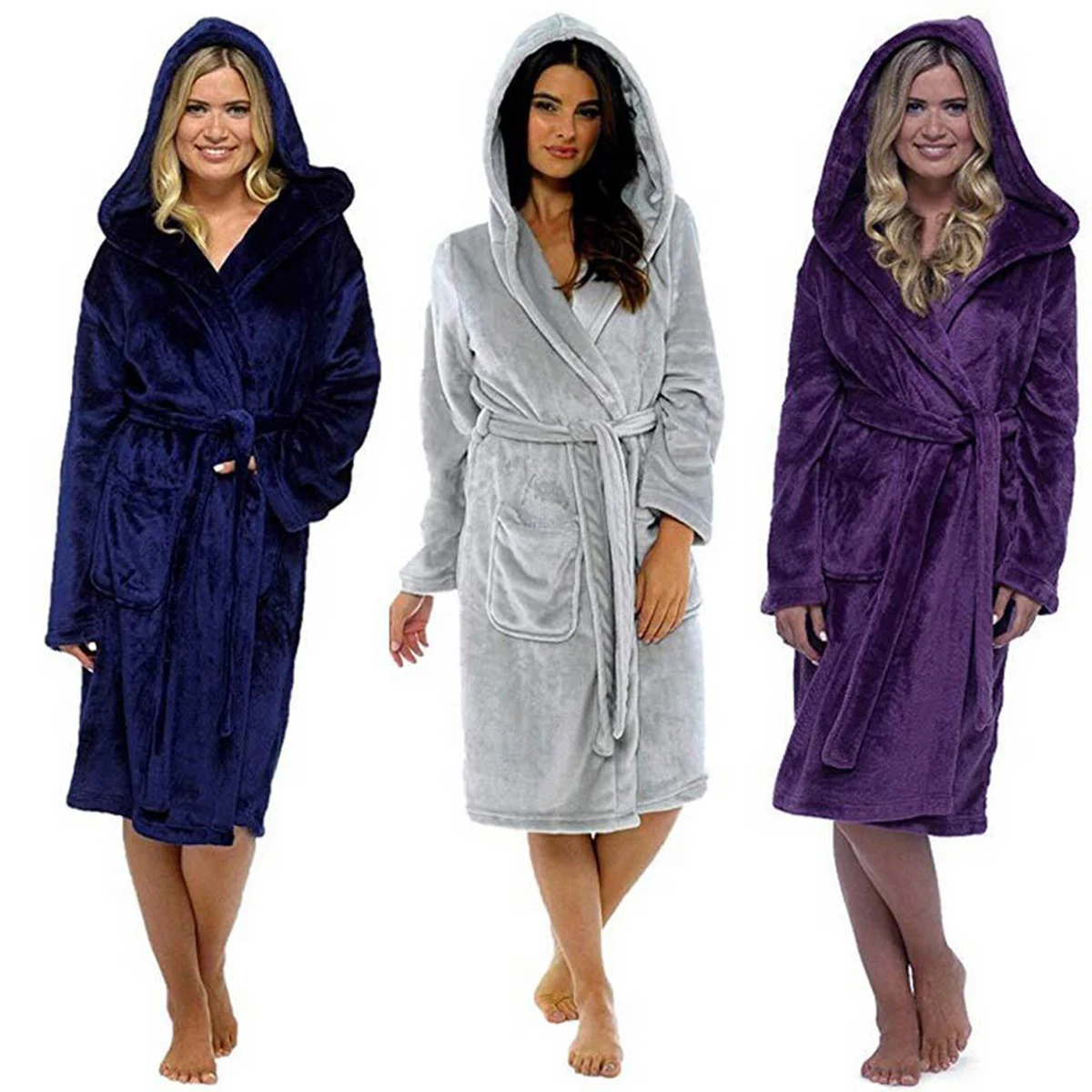 Warmth Hooded Wearable Blanket 1