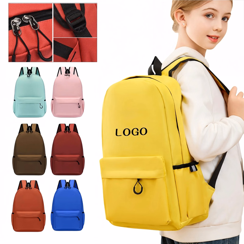 Student Oxford Backpack Water Resistant Laptop Compartment