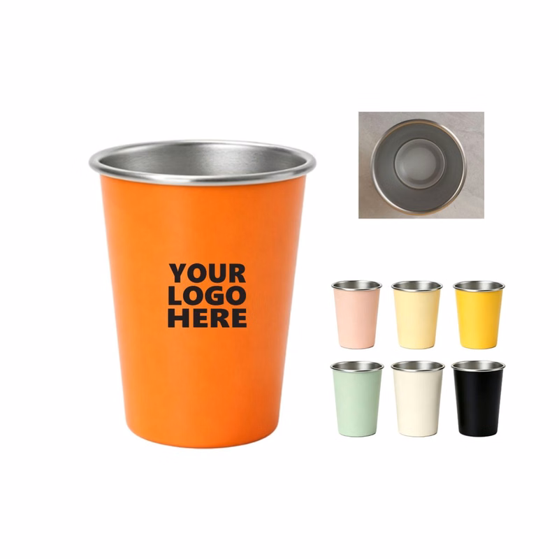 12oz Portable Stainless Steel Drinking Cup