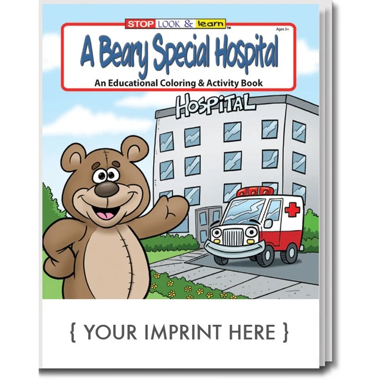 COLORING BOOK - A Beary Special Hospital Coloring & Activity Book 1