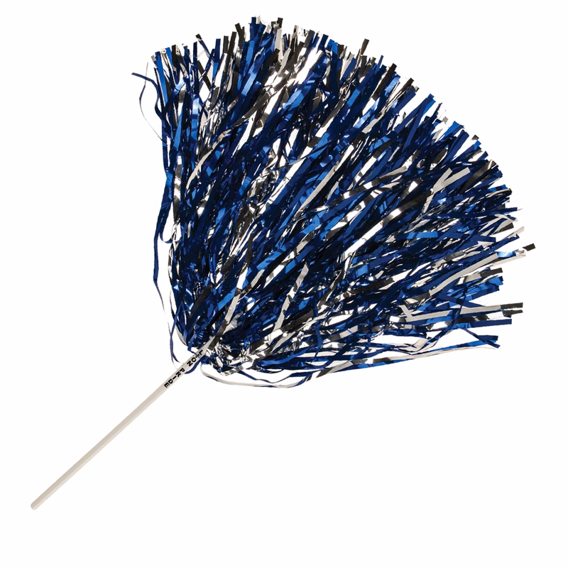 Metallic Rooter Pom, 500 Streamers
