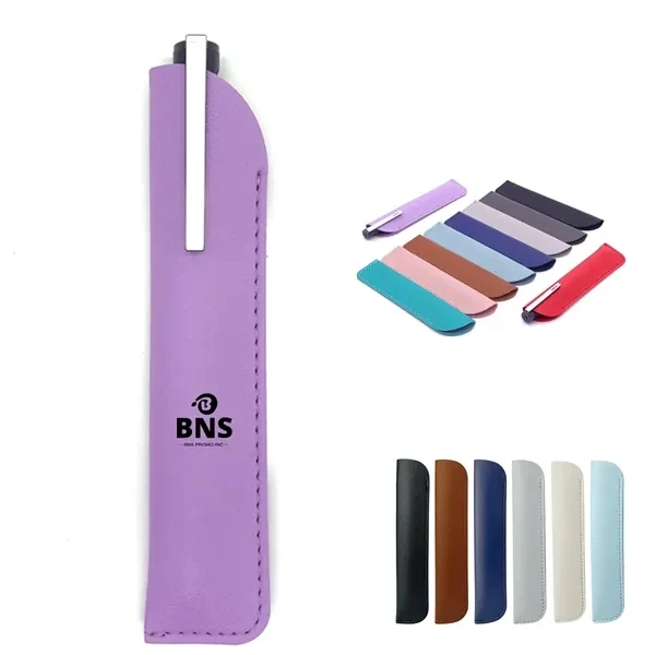 Executive Pen Pouch Scratch-Resistant PU Leather Holder 1