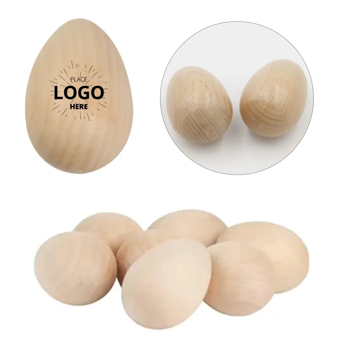 Customized Wooden Easter Eggs 1