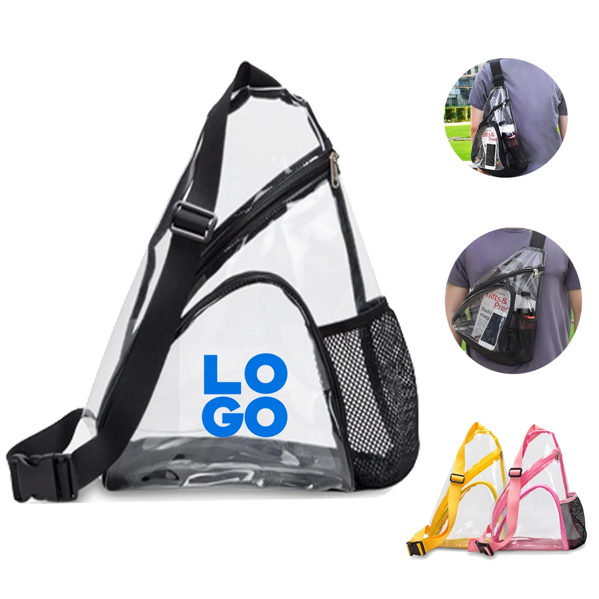 Transparent Crossbody Bag 1
