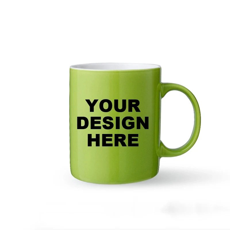 12 oz Promotional Custom Ceramic Coffee Cup 1