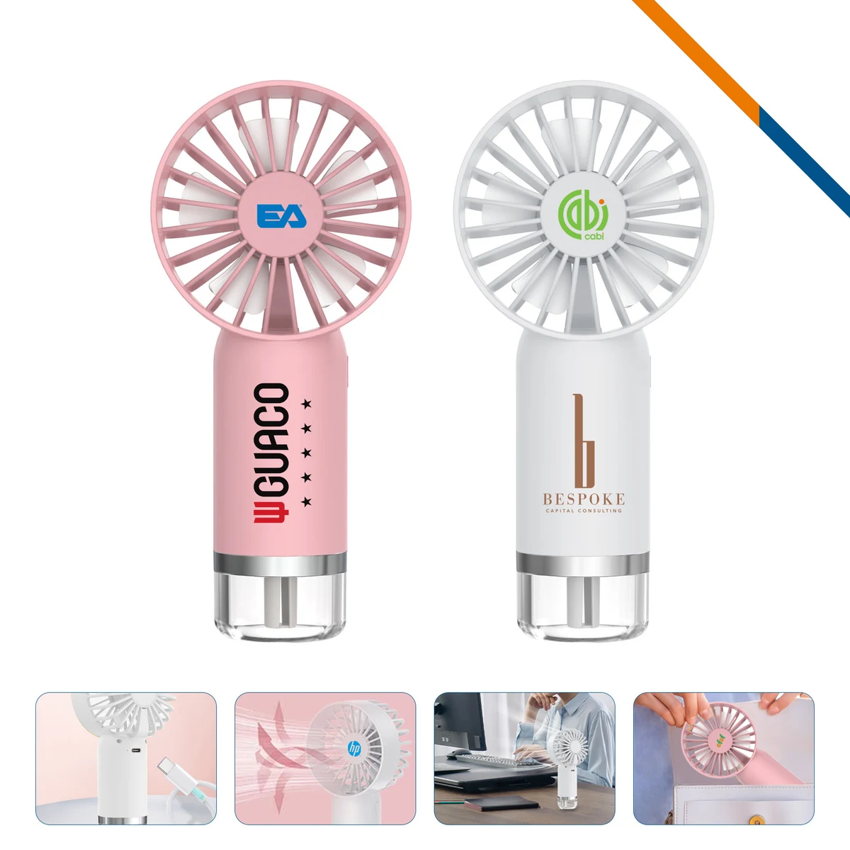 Humit 2in1 Handheld Misting Fan 1