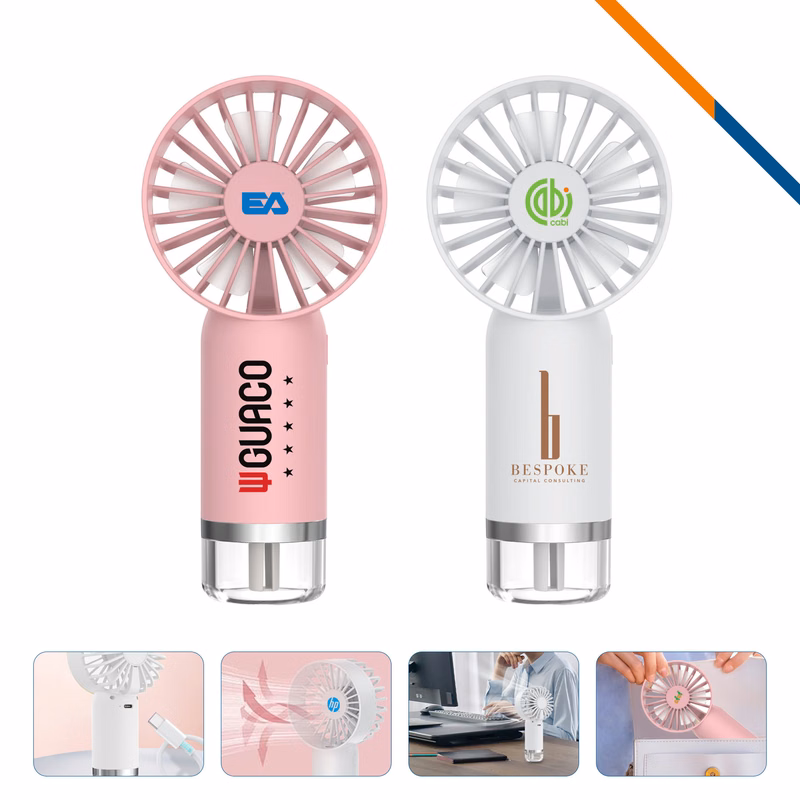 Humit 2in1 Handheld Misting Fan
