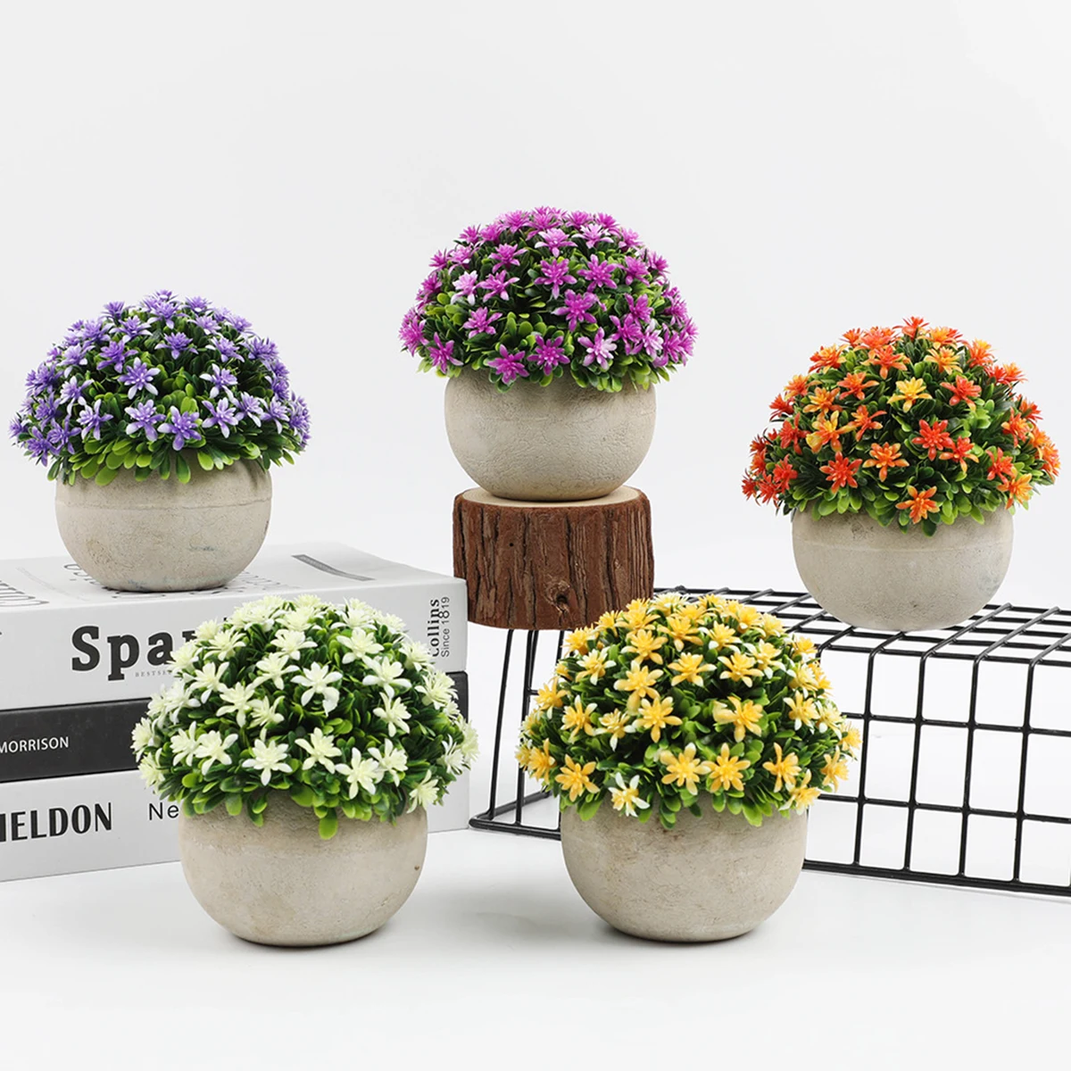 Mini Potted Fake Plants 1