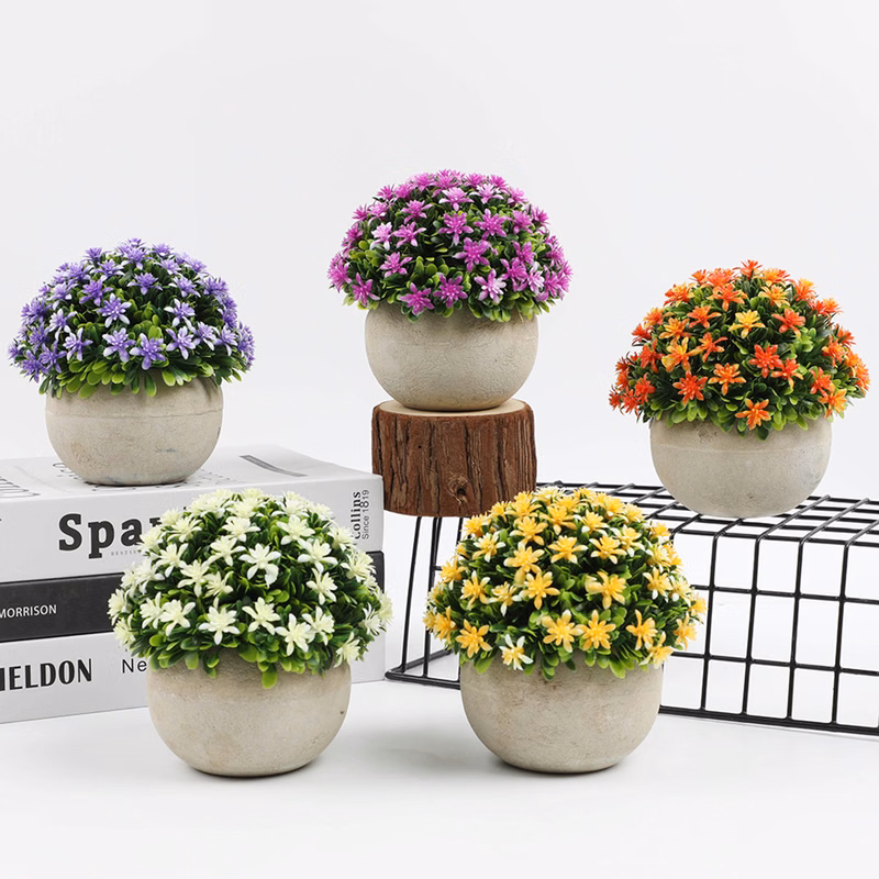 Mini Potted Fake Plants