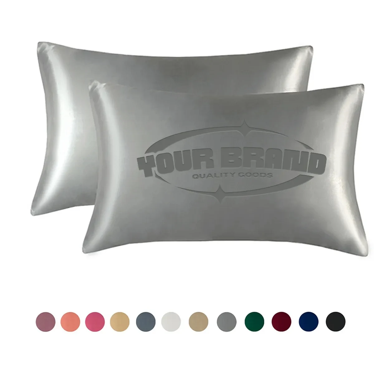 Envelope Closure for Hair and Skin Satin Pillowcases 1