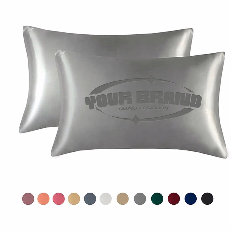 Envelope Closure for Hair and Skin Satin Pillowcases