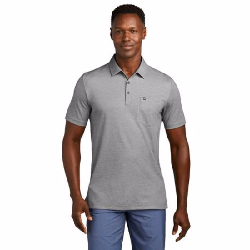 TravisMathew Oceanside Heather Pocket Polo
