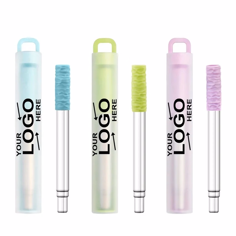 Stainless Steel Folding Straw Set