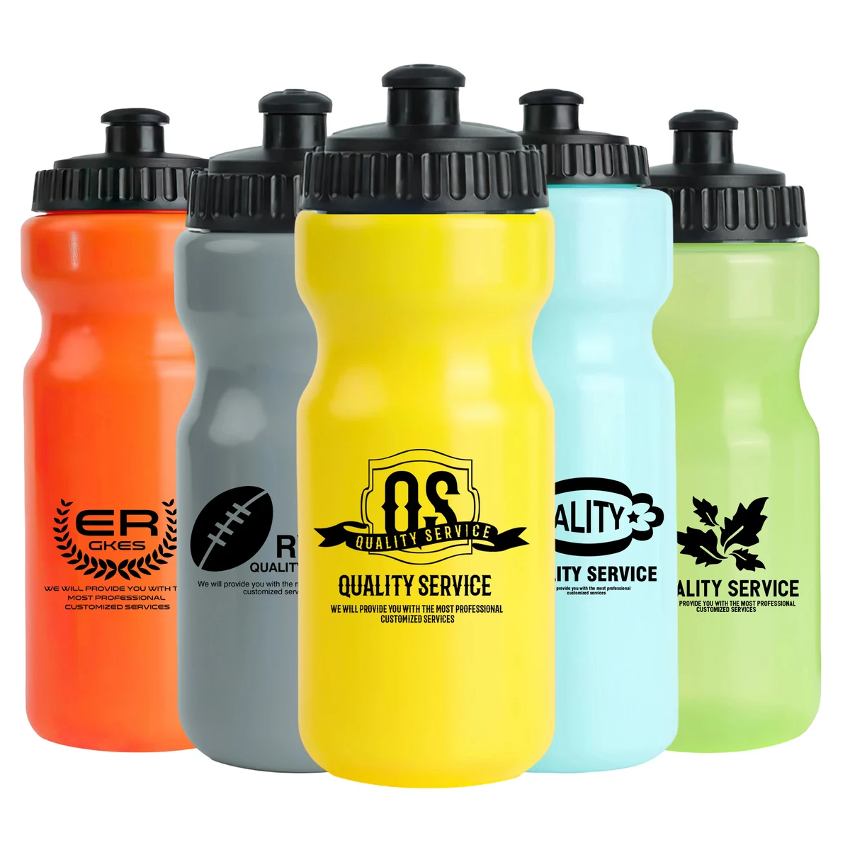 20 Oz Portable PP Water Bottle – Durable & Easy Carry 1