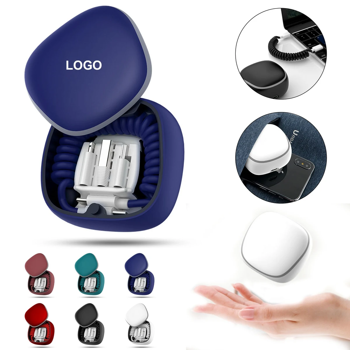 Power Bank w/ Extendable Charging Ports 1