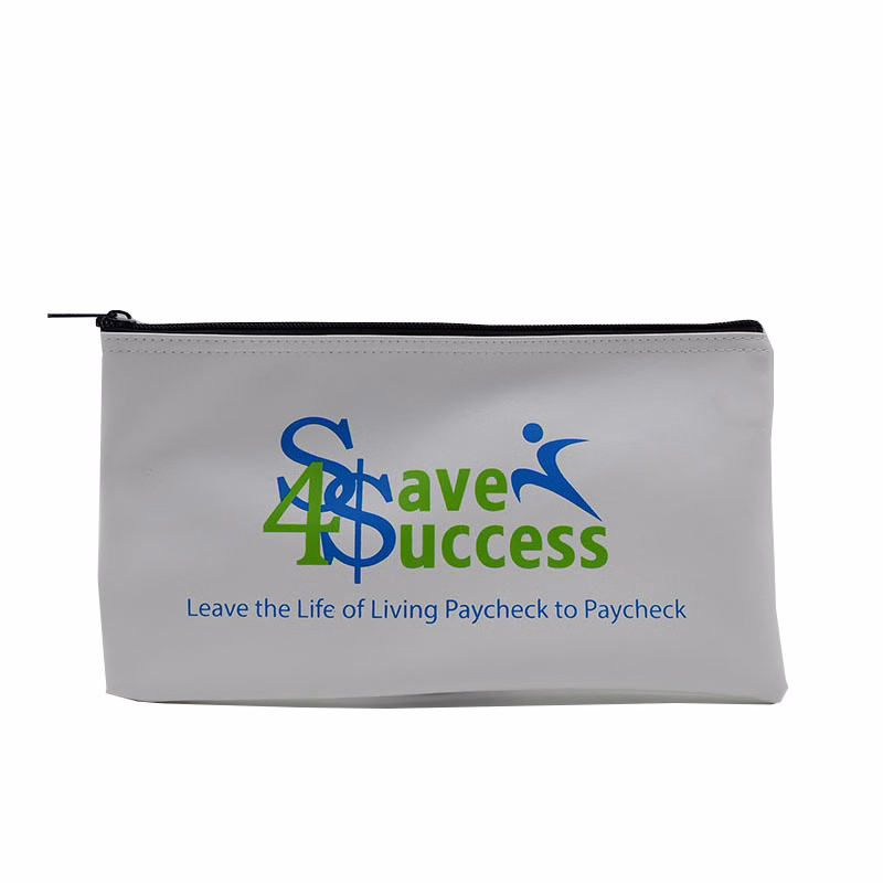 Zippered Bank Deposite Bag