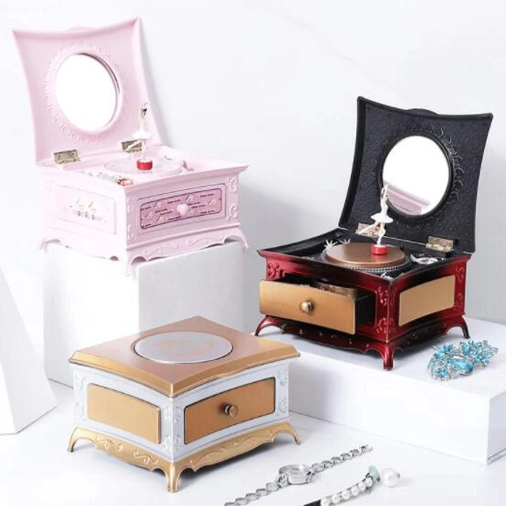 Jewelry Music Box with a Dancing Ballerina Inside 1