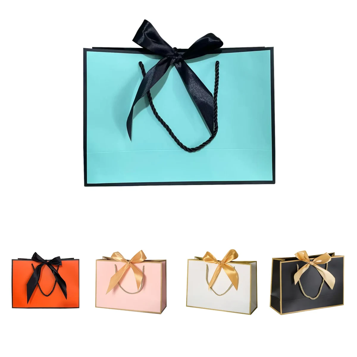 Bowknot Cloth Shopping Tote Bag 1