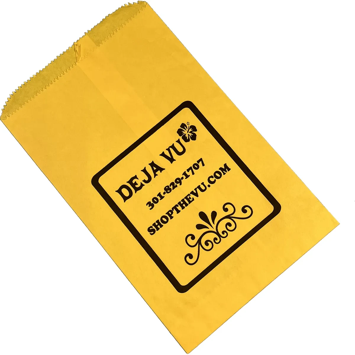 Colored Kraft Merchandise Bags - Hot Stamp Imprint 1