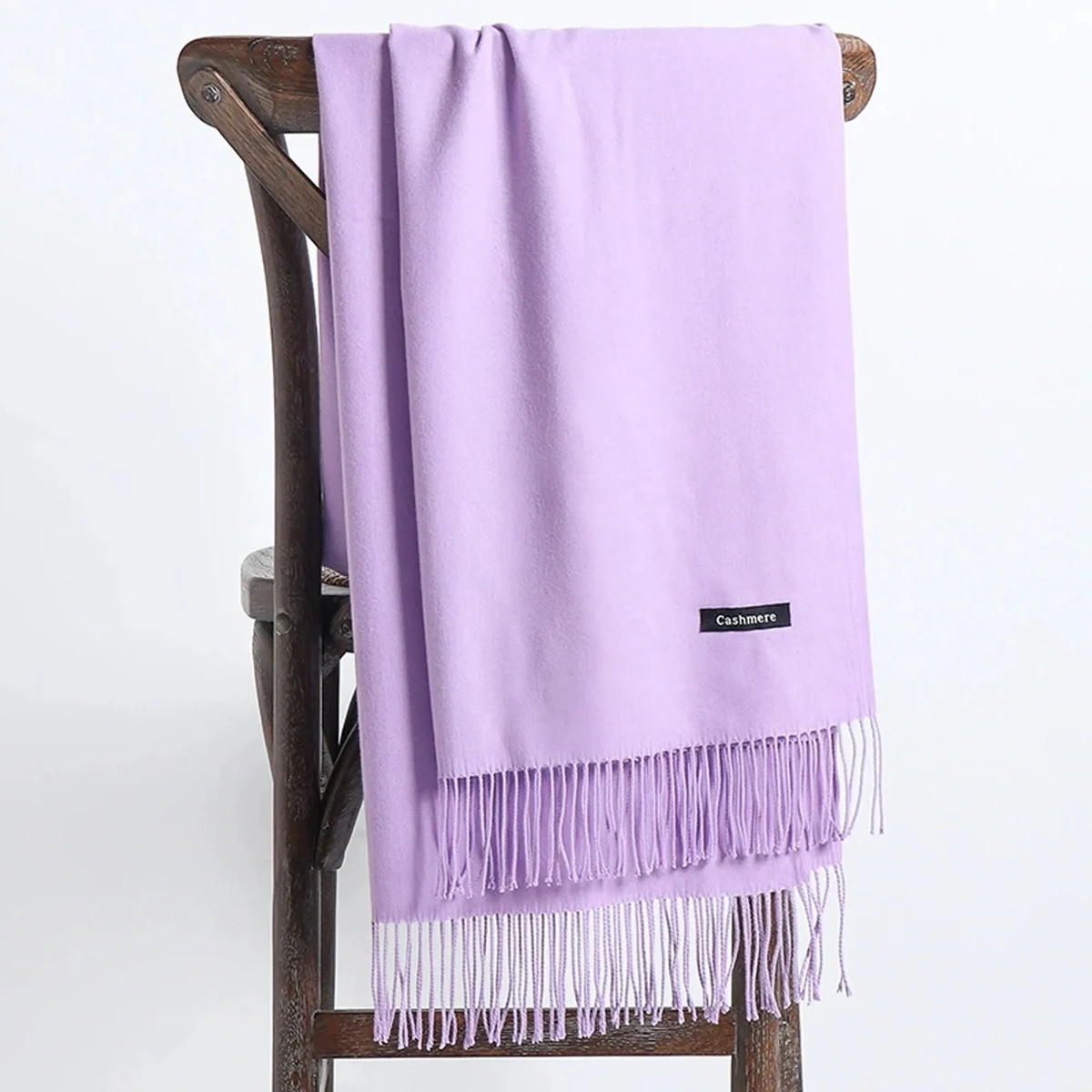 Fringed Long Pashmina Winter Shawl 1