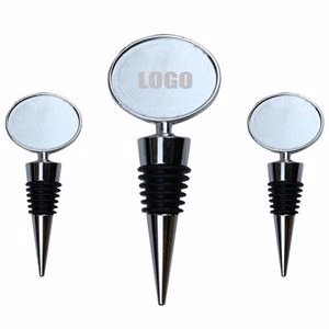 Unique Oval Design Wine Bottle Stopper