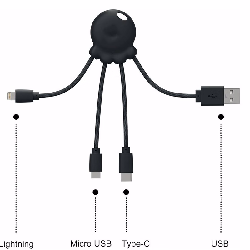 4-in-1 Octopus Charger Cable