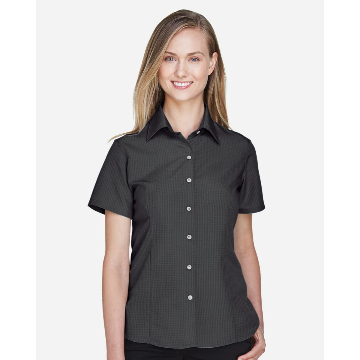 Women's Barbados Textured Camp Shirt - M560W 1
