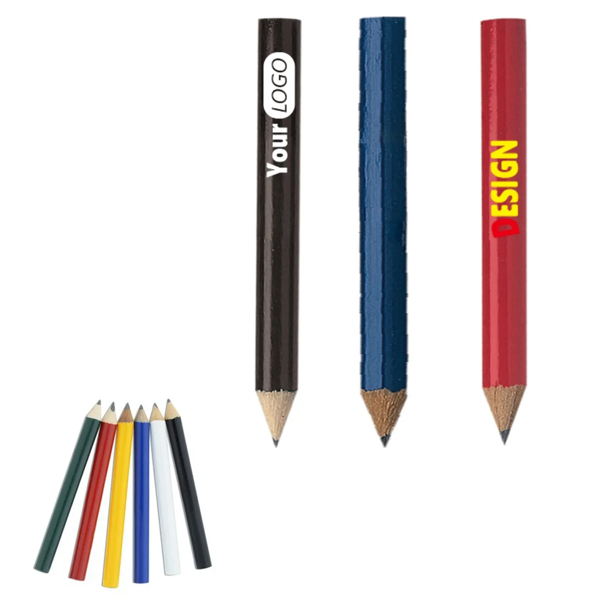 Round Golf Pencils 1