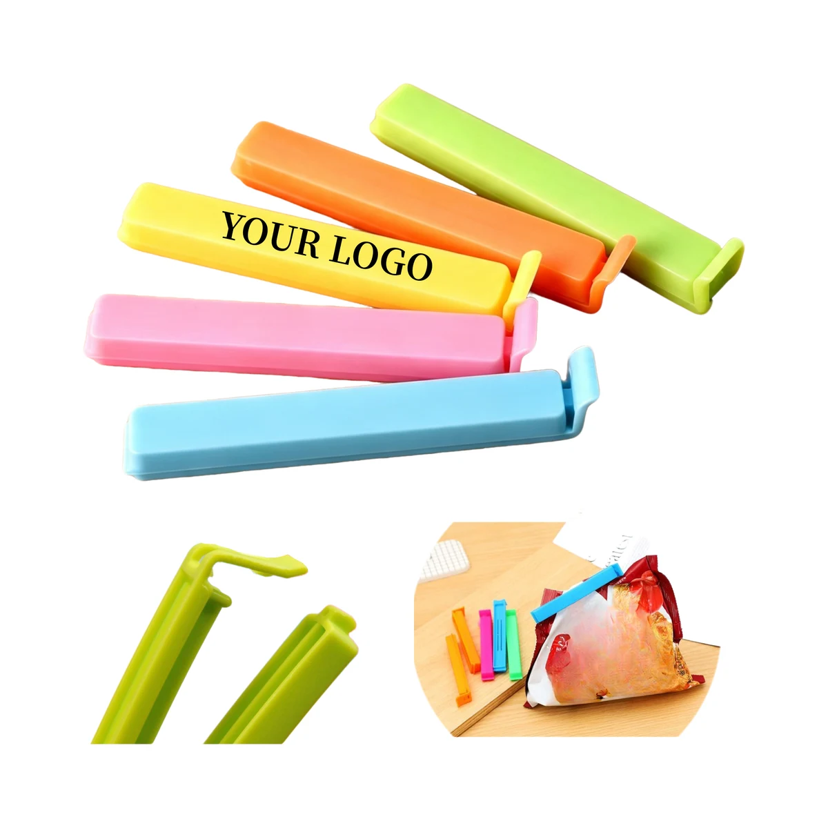 Plastic Food Sealing Clip Airtight 4.3In 1