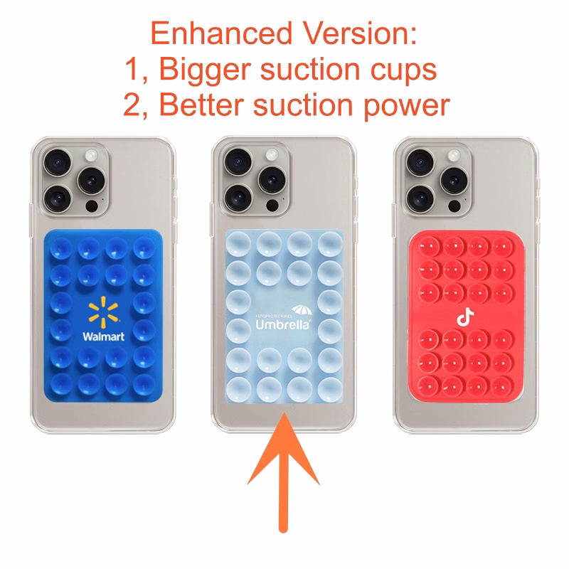 Enhanced Silicone Suction Phone Case Mount