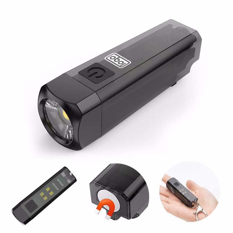 Type-C Charging Portable Emergency Mini LED Flashlight
