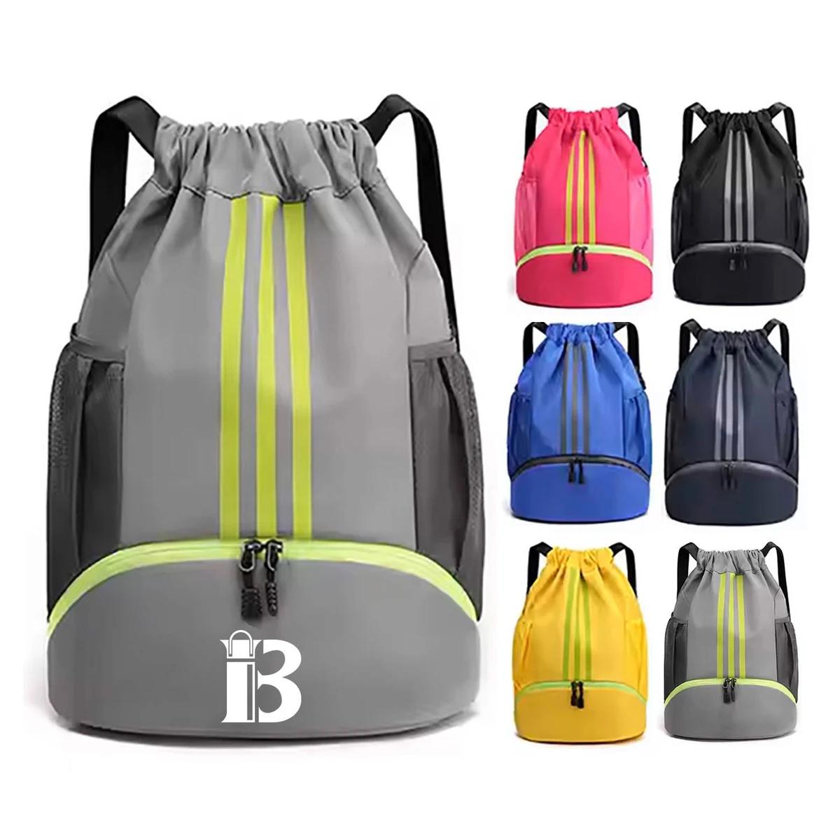 Drawstring Pocket Shoulder Bag 1