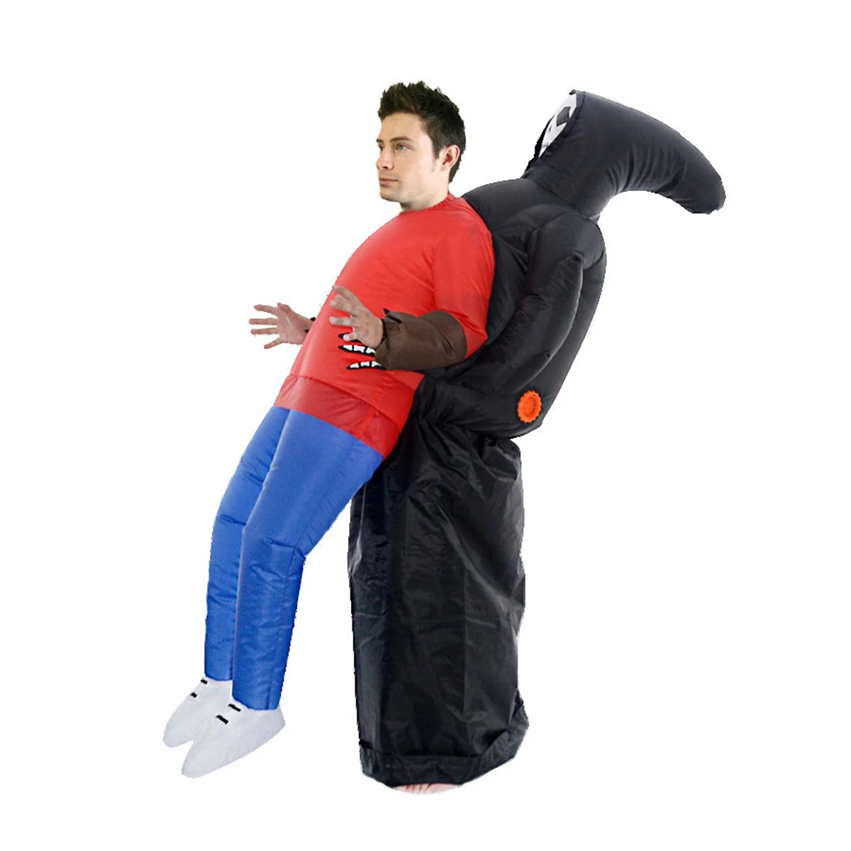 Halloween Horro Inflatable Skull Suit Costume 1