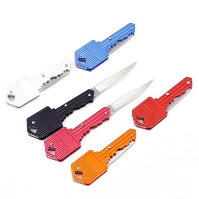 Foldable Stainless Steel Keychain Pocket Knife 1