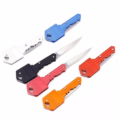 Foldable Stainless Steel Keychain Pocket Knife