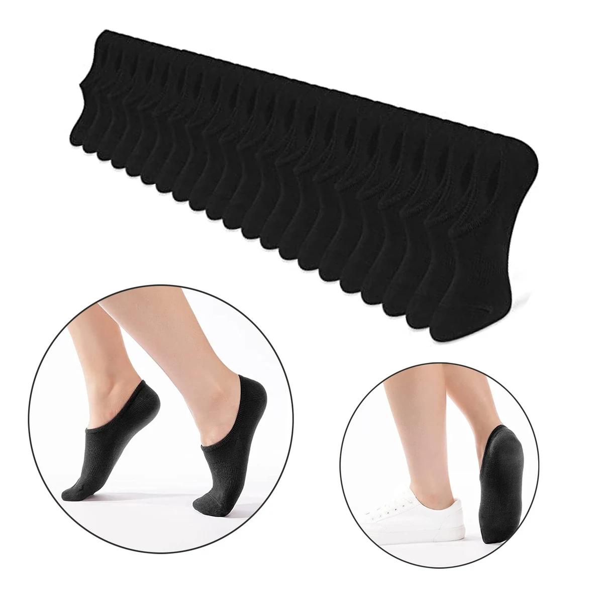 Women No Show Socks 1
